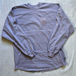 Walt Disney World Spirit Jersey Lavender M Glitter Disney Parks Adult